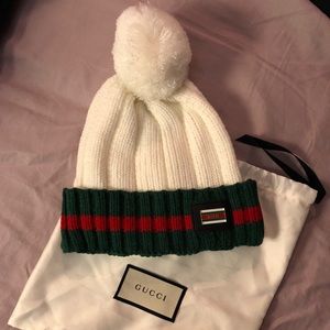 Gucci Beanie with Pom Pom